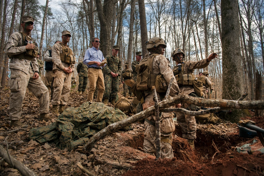 SD visits Marine Corps Base Quantico