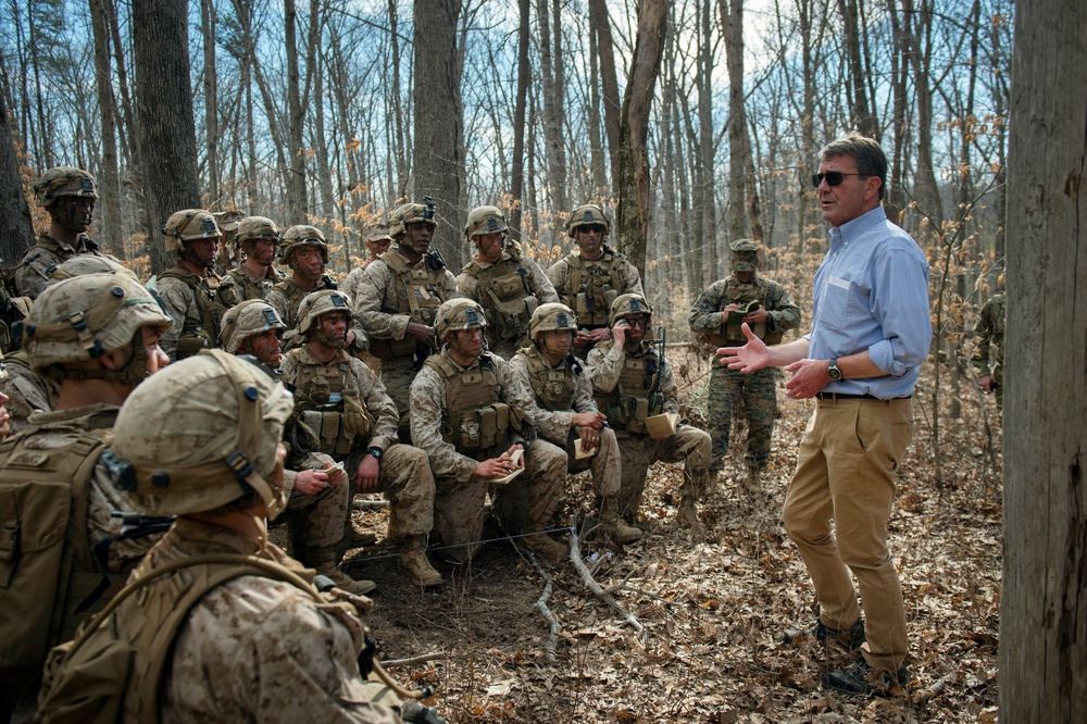 SD visits Marine Corps Base Quantico