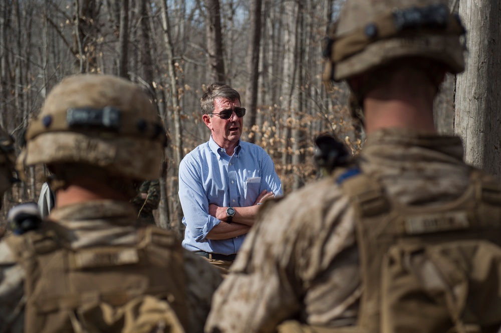 SD visits Marine Corps Base Quantico