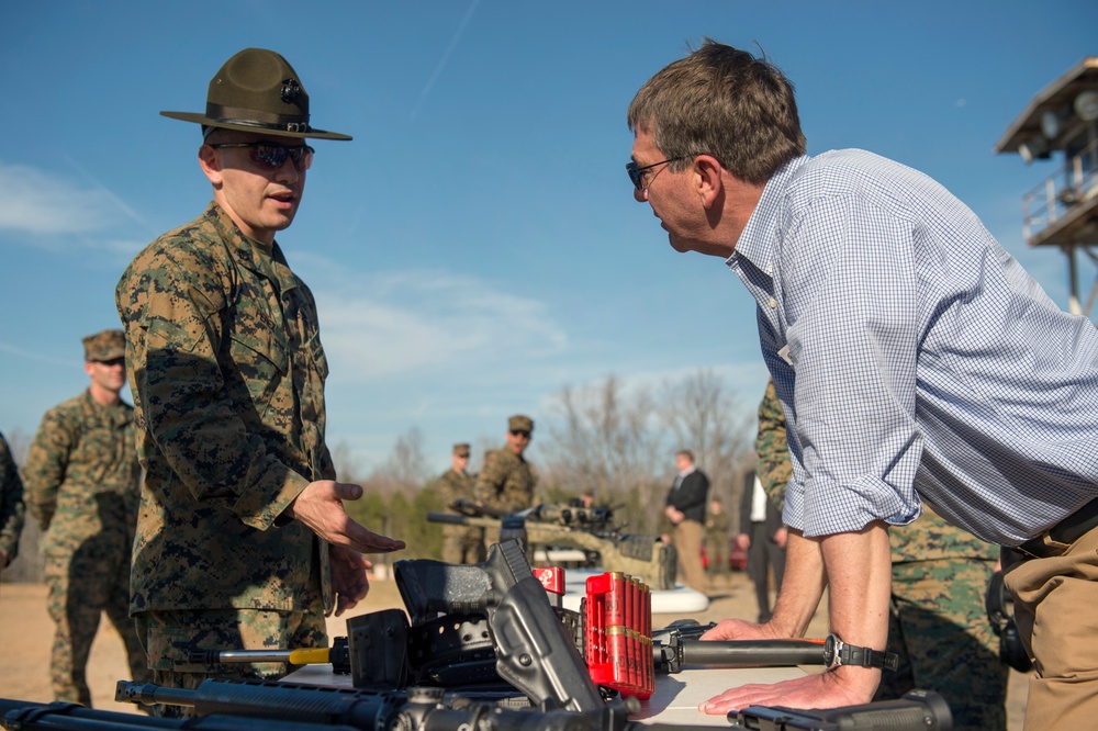 SD visits Marine Corps Base Quantico