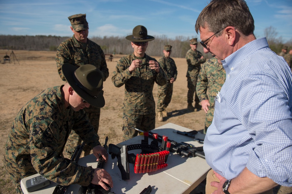 SD visits Marine Corps Base Quantico