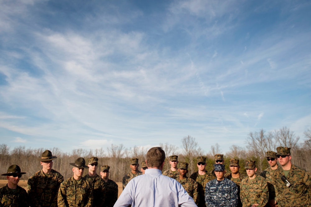 SD visits Marine Corps Base Quantico