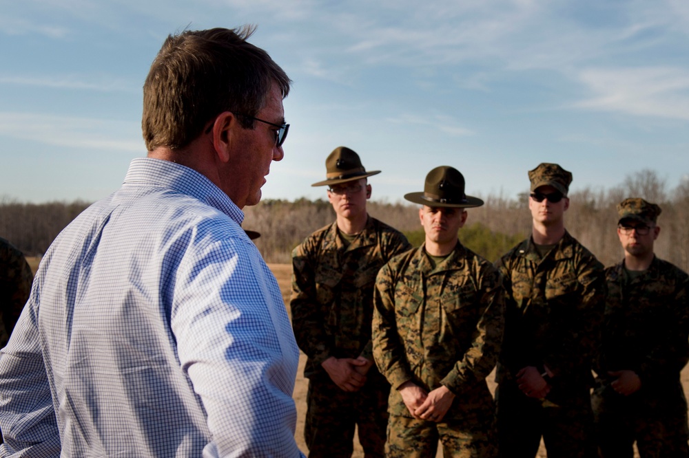 SD visits Marine Corps Base Quantico