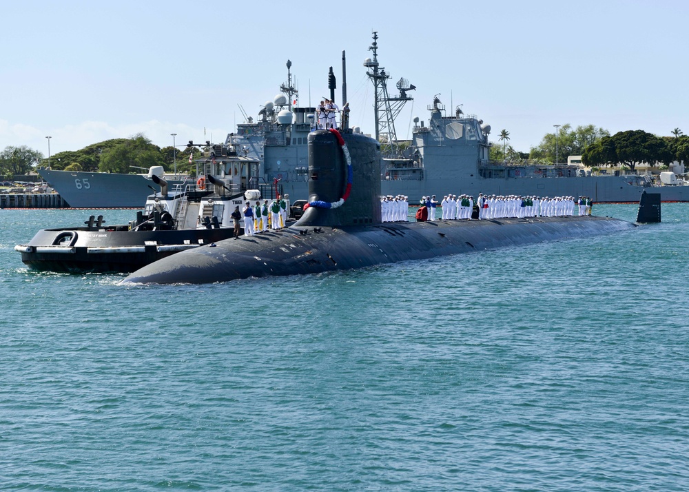 USS Texas returns from deployment