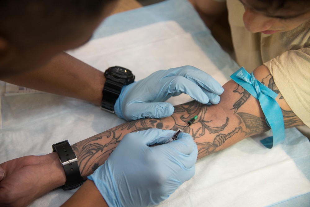 Combat lifesaving course for SOCEUR soldiers