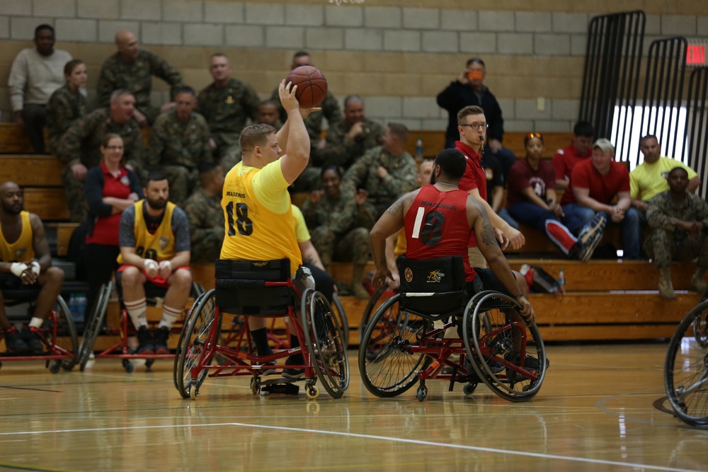 Marine Corps Trials- Wheelchair Basketball