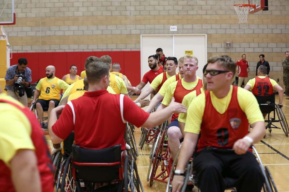 Marine Corps Trials- Wheelchair Basketball