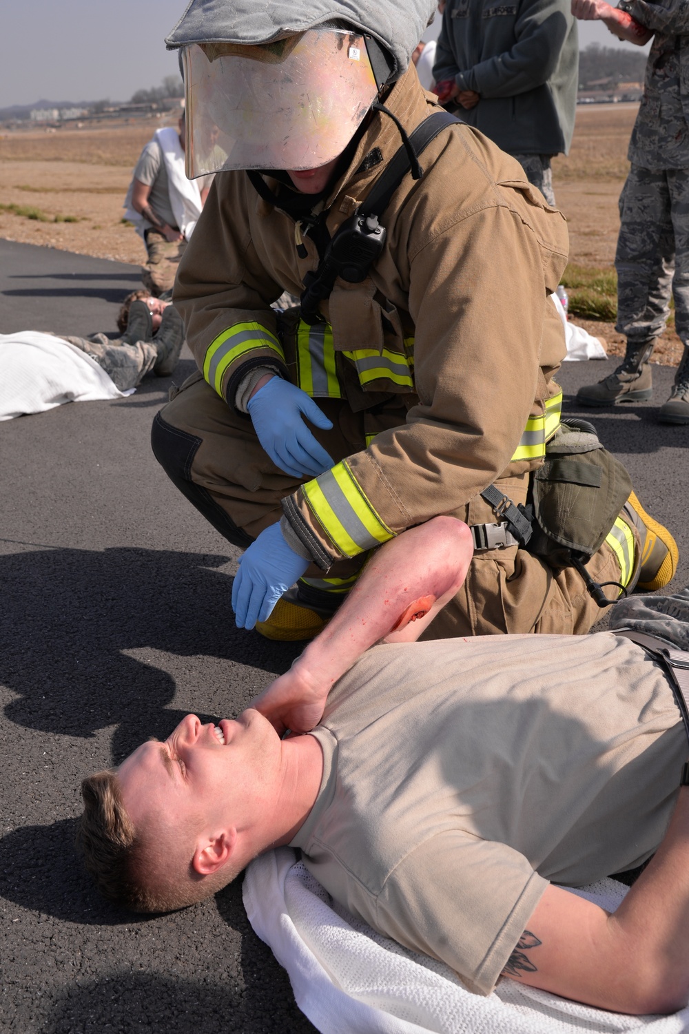 IGI tests first responders with aircraft contingency scenario