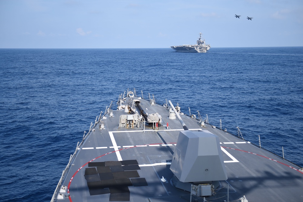 USS Stockdale operations