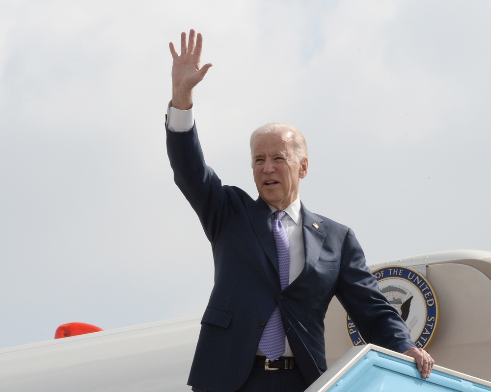 Vice President Biden departs Israel