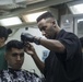 Life on the ship: Barber Shop