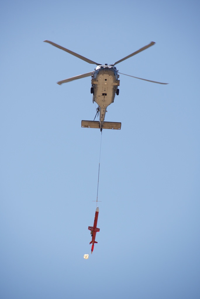 BQM-74 aerial target drone recovery