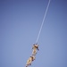 Fast roping, rappelling, and special purpose insertion and extraction practice