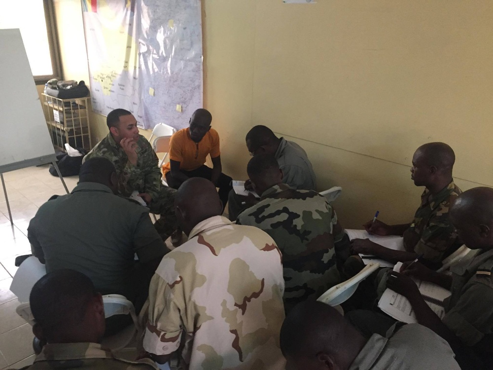 USARAF, Togolese army partner for three-part unit movement course