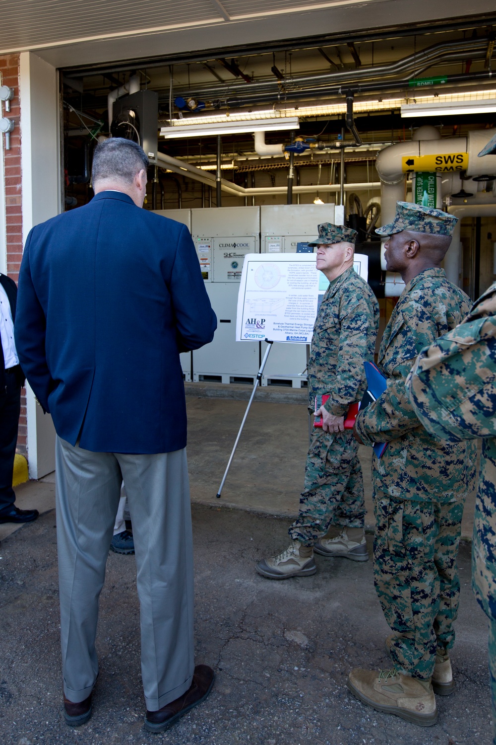 CMC Visits Marine Depot Maintenance Command