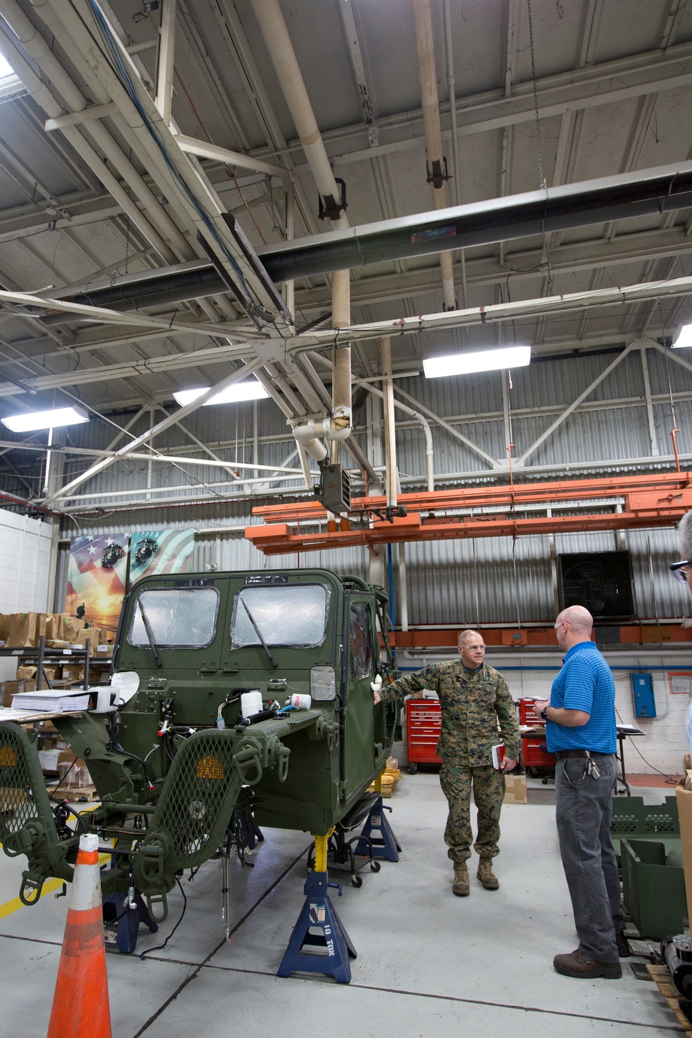 CMC Visits Marine Depot Maintenance Command