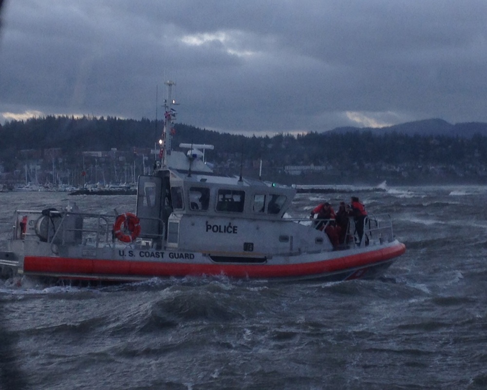 Coast Guard rescues 3 near Bellingham, Wash.