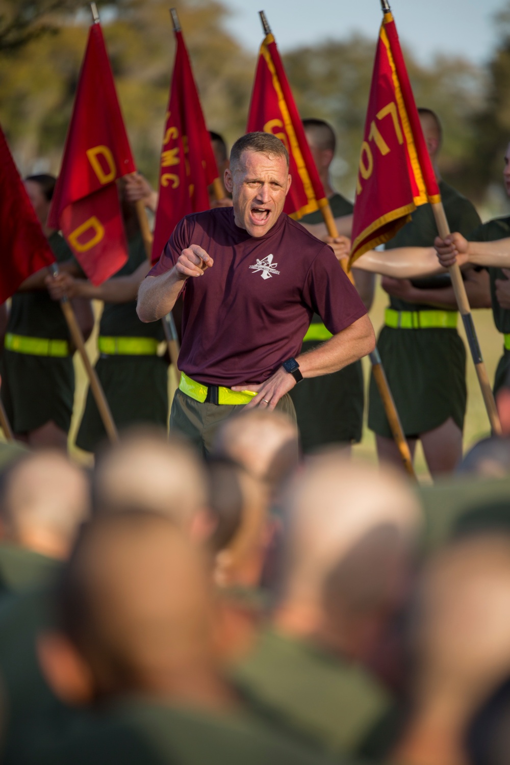 Motivation run pumps up Parris Island’s newest Marines