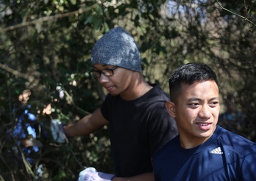 Marines help restore forgotten cemetery