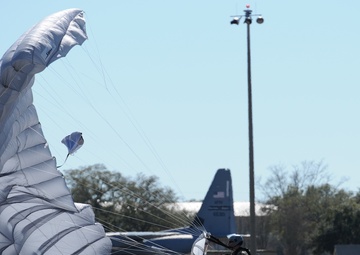 Landing safe: Battlefield Airmen perform training exercise