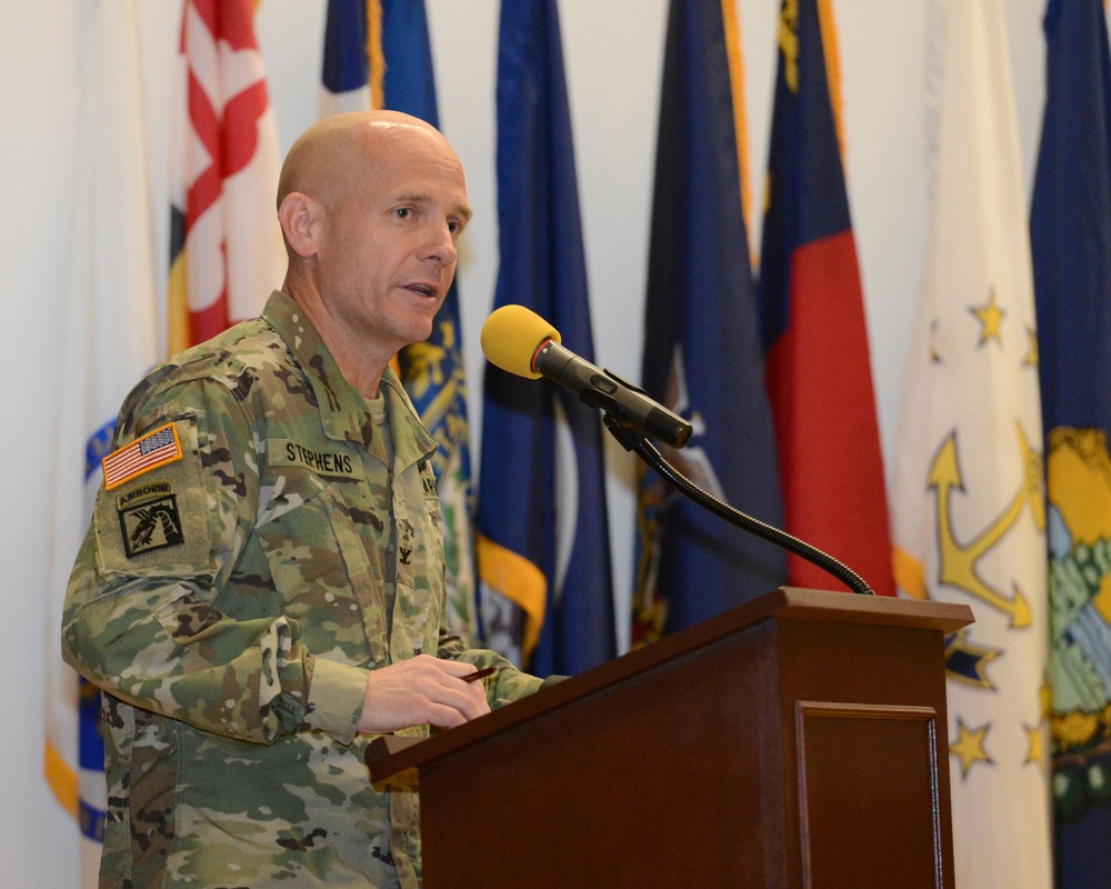 Western Regional Medical Command Casing of the Colors Ceremony