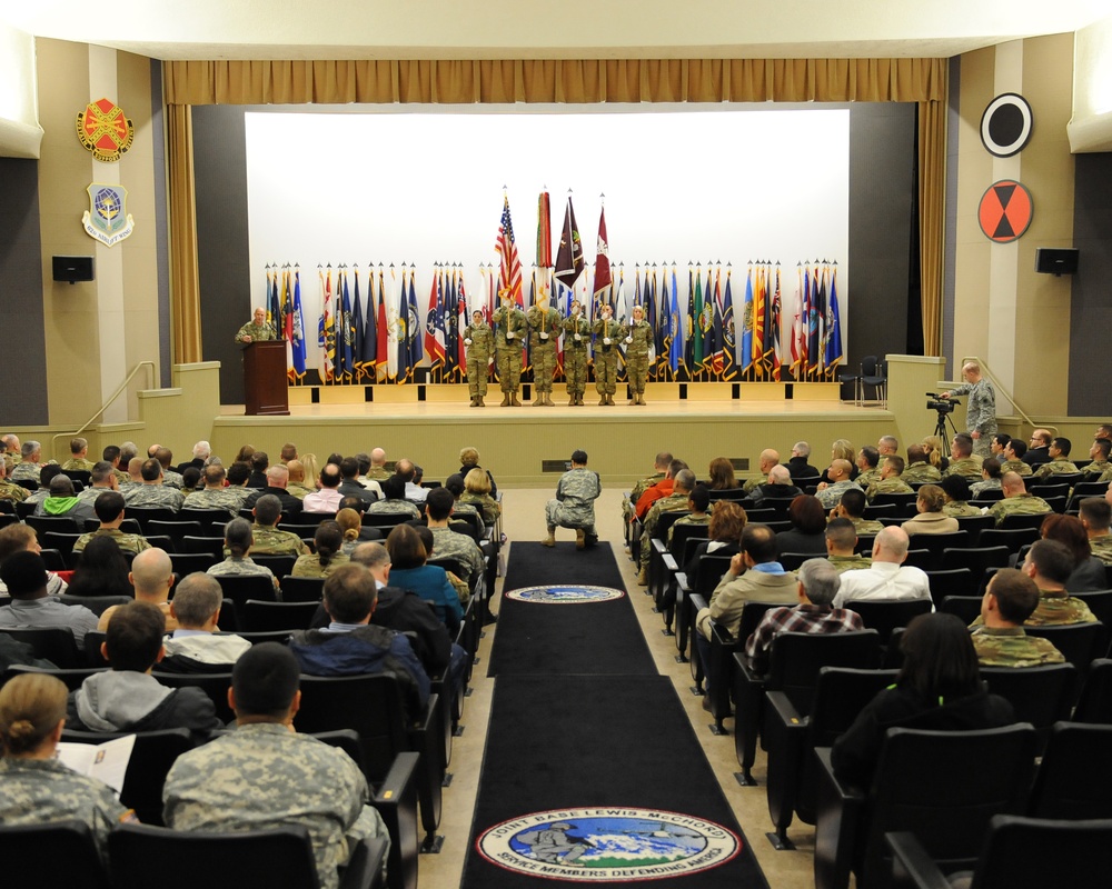 Western Regional Medical Command Casing of the Colors Ceremony