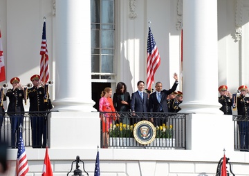 President Obama Welcomes Canadian Prime Minister Justin Trudeau to Washington D.C.