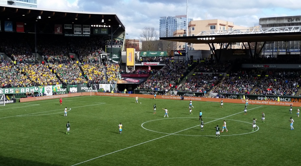 Back on the Pitch: Base Honor Guard ready to support another Portland Timbers title run
