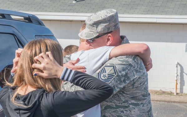 NMCB 4 departs for the Pacific