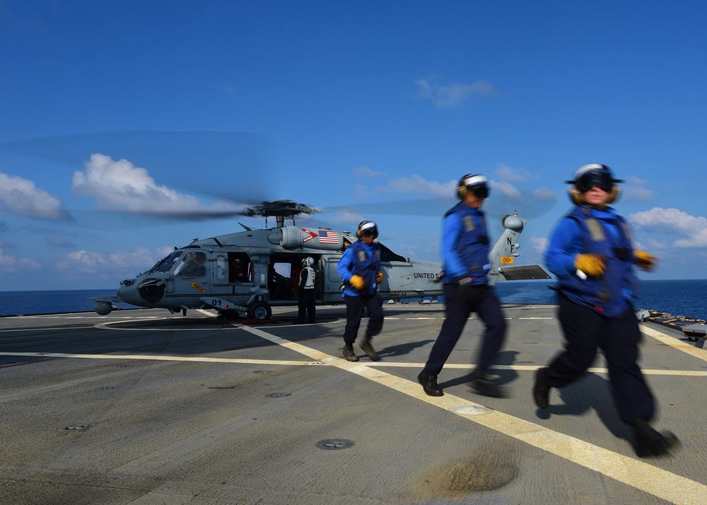 USS Blue Ridge operations