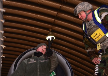 Face of safety: OSMs assist Airmen pushing combat capabilities