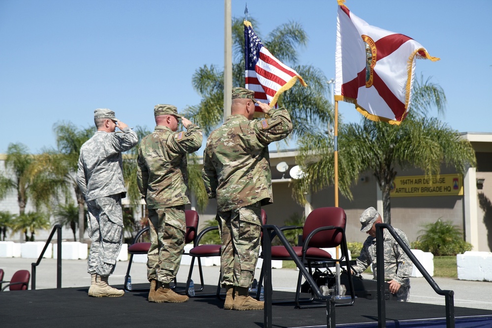 164th Air Defense Artillery Brigade welcomes new command sergeant major