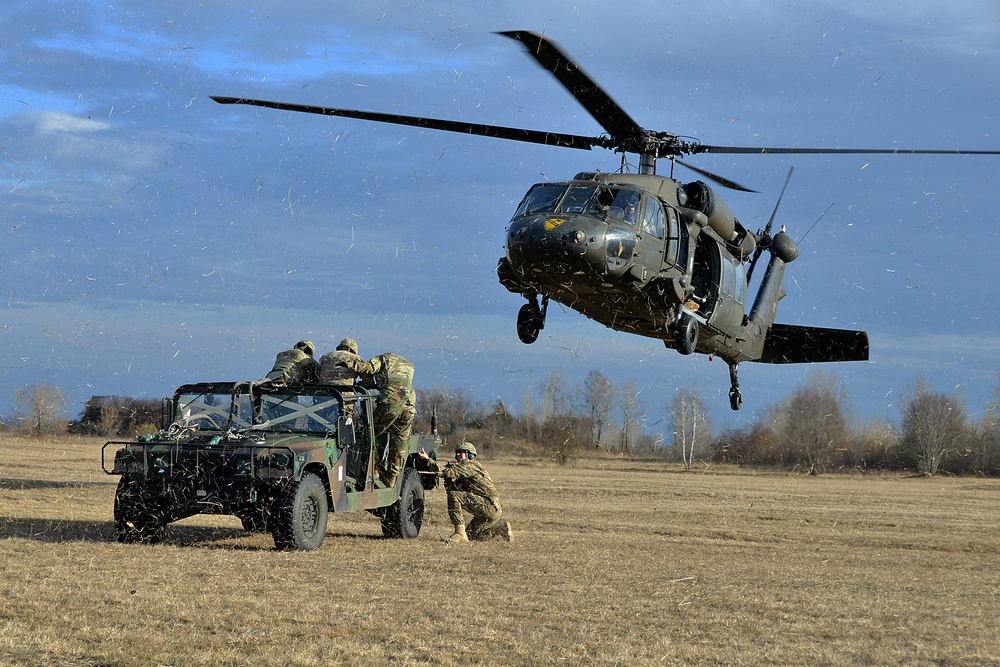 Sling load operation March 9, 2016