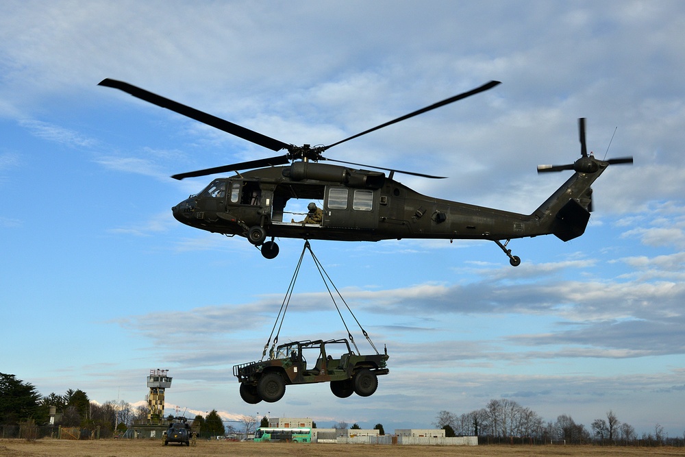 Sling load operation March 9, 2016