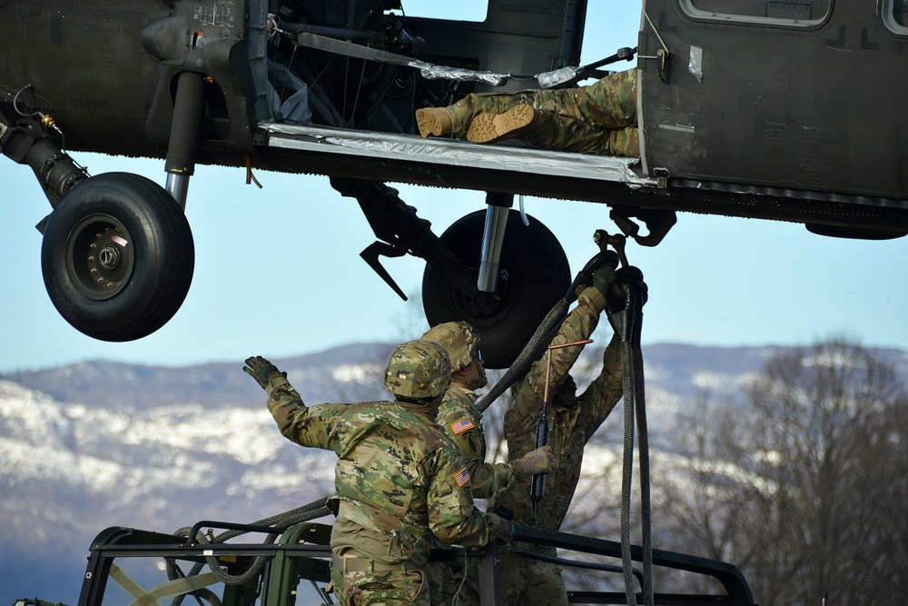 Sling load operation March 9, 2016