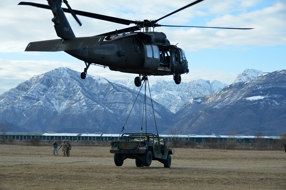 Sling load operation March 9, 2016