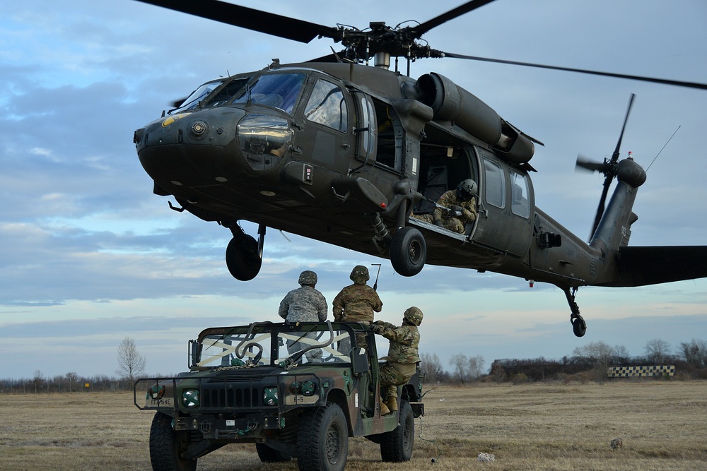 Sling load operation March 9, 2016