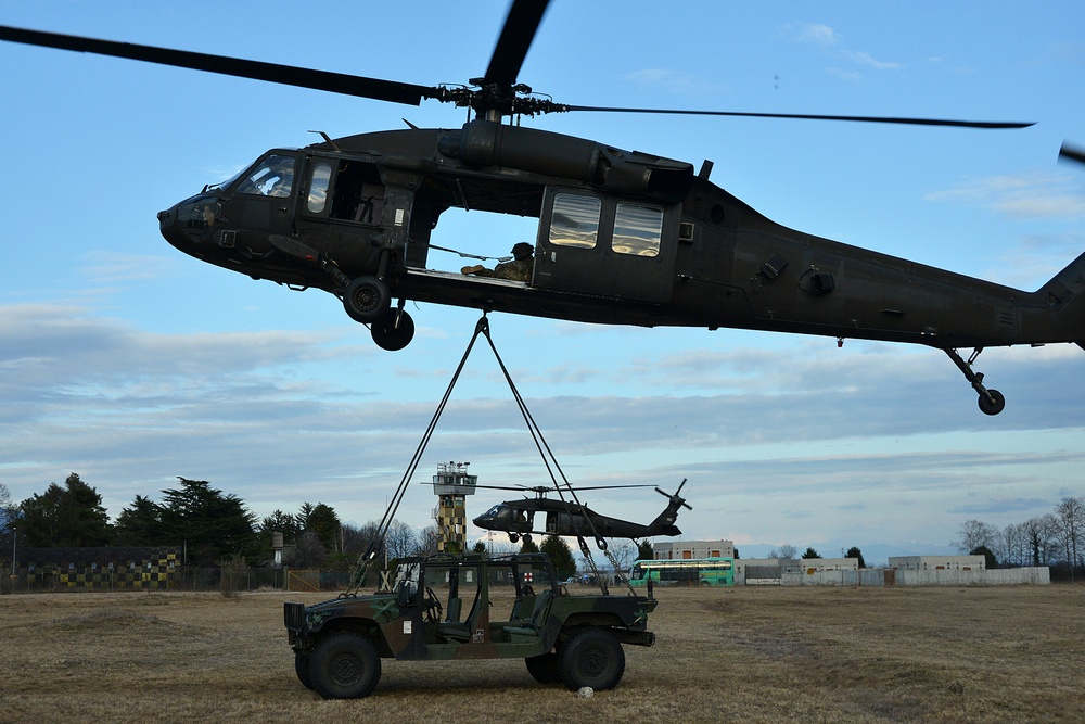 Sling load operation March 9, 2016