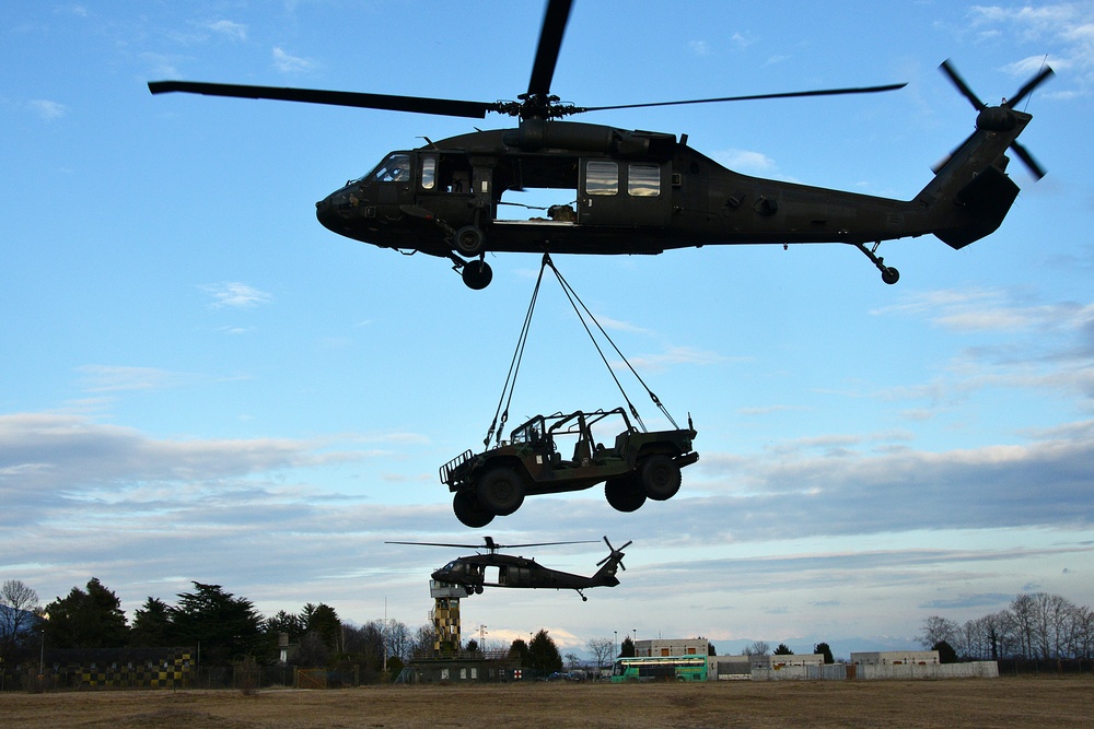 Sling load operation March 9, 2016