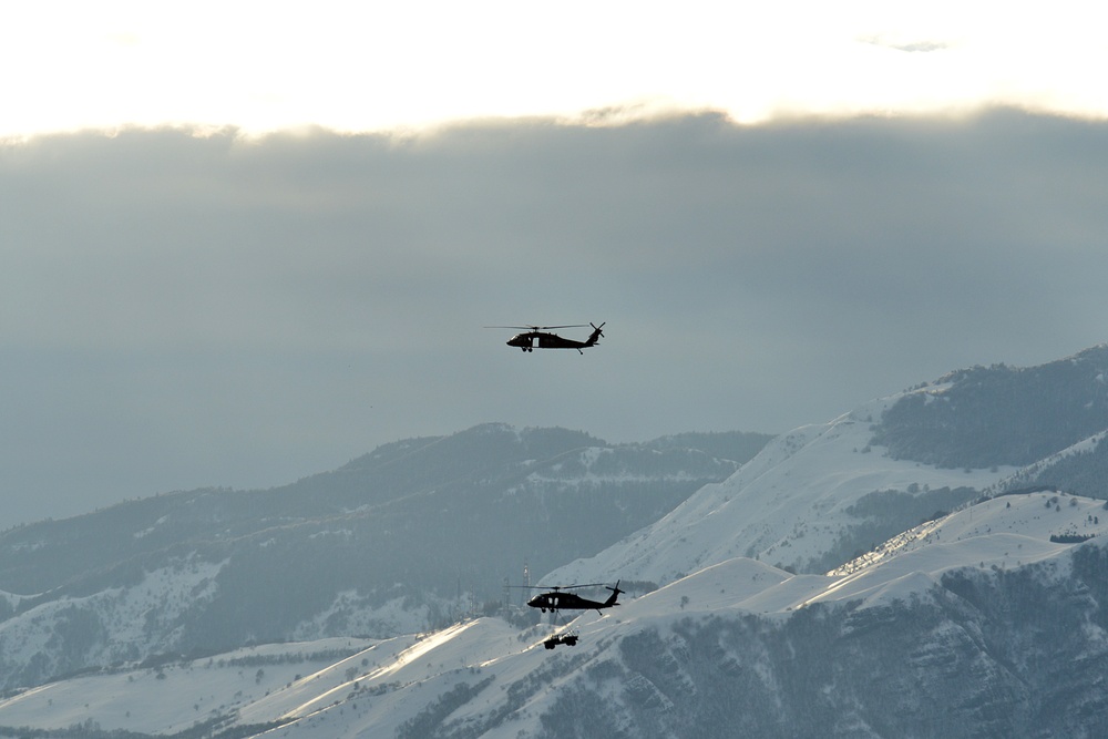 Sling load operation March 9, 2016