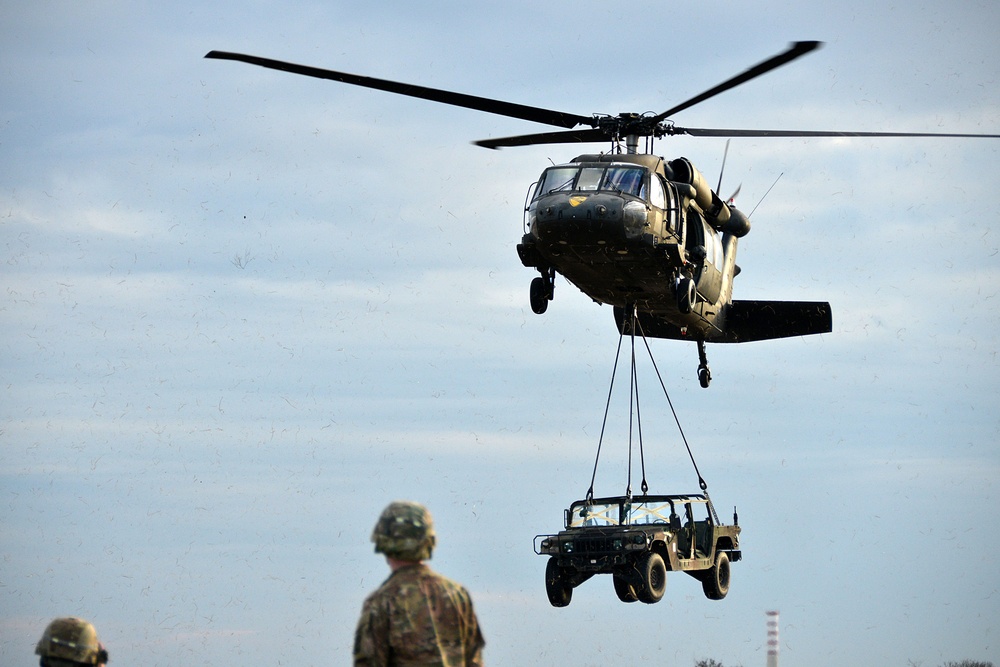 Sling load operation March 9, 2016