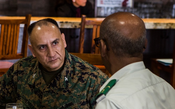 Army War College, international officers visit Camp Pendleton
