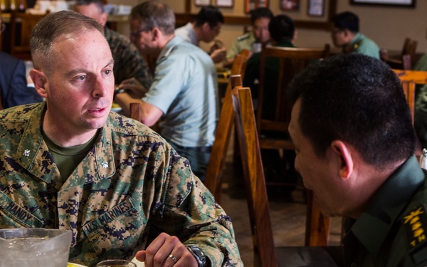 Army War College, international officers visit Camp Pendleton