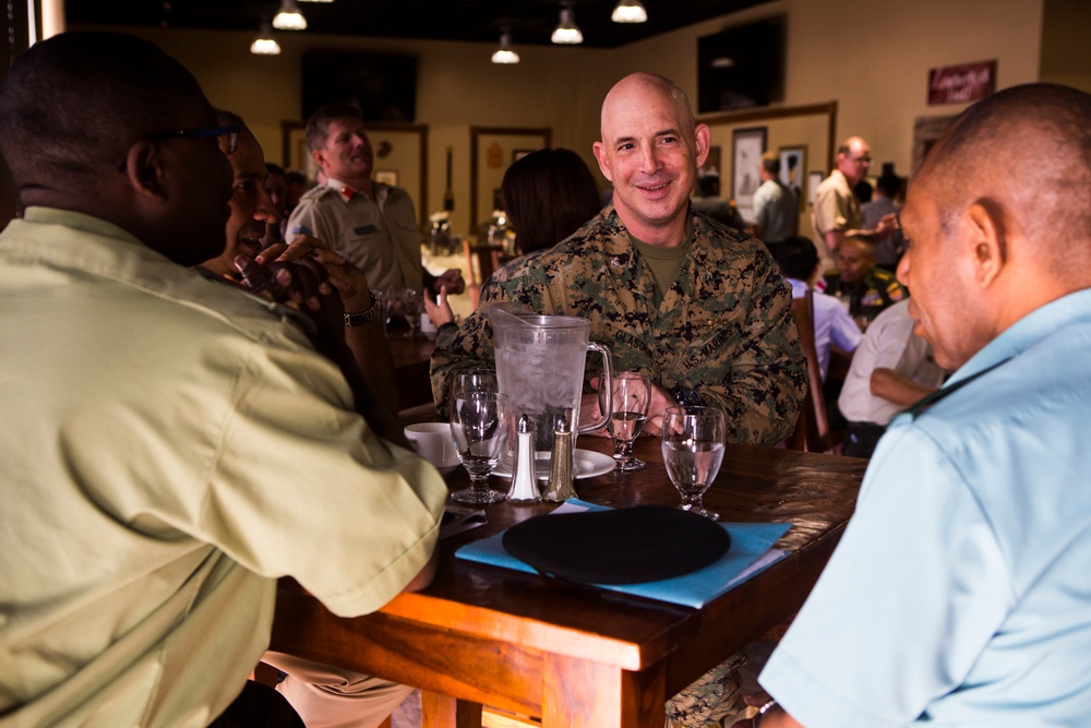 Army War College, international officers visit Camp Pendleton