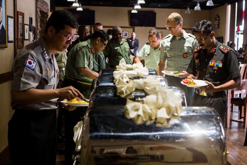 Army War College, international officers visit Camp Pendleton