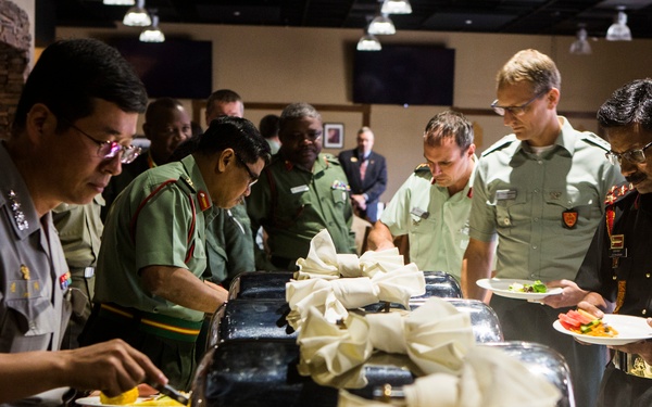 Army War College, international officers visit Camp Pendleton