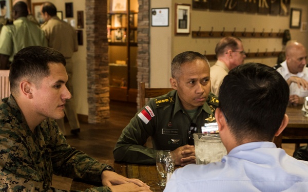Army War College, international officers visit Camp Pendleton