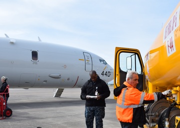 NAVSUP FLC Sigonella refuels P-8A Poseidon