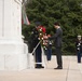 Prime Minister of Canada lays a wreath at the Tomb of the Unknown Soldier in Arlington National Cemetery