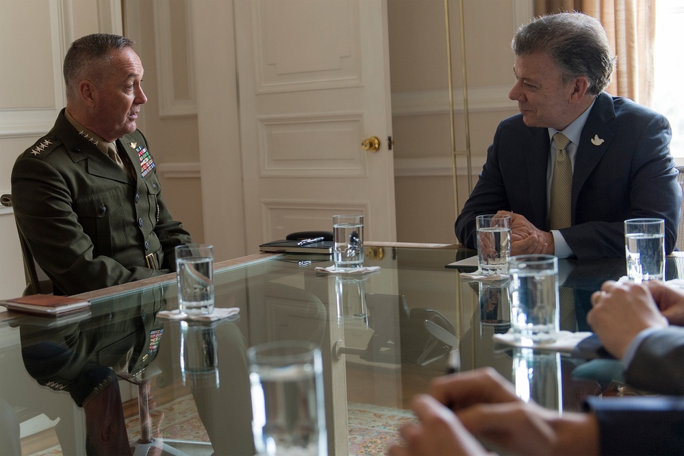 CJCS visits Colombia